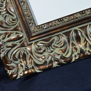 Painting Frame for Canvas or Poster, Dark Color, 3.62&quot; Wide. Frame for a Mirror, Portrait Polystyrene Frame.