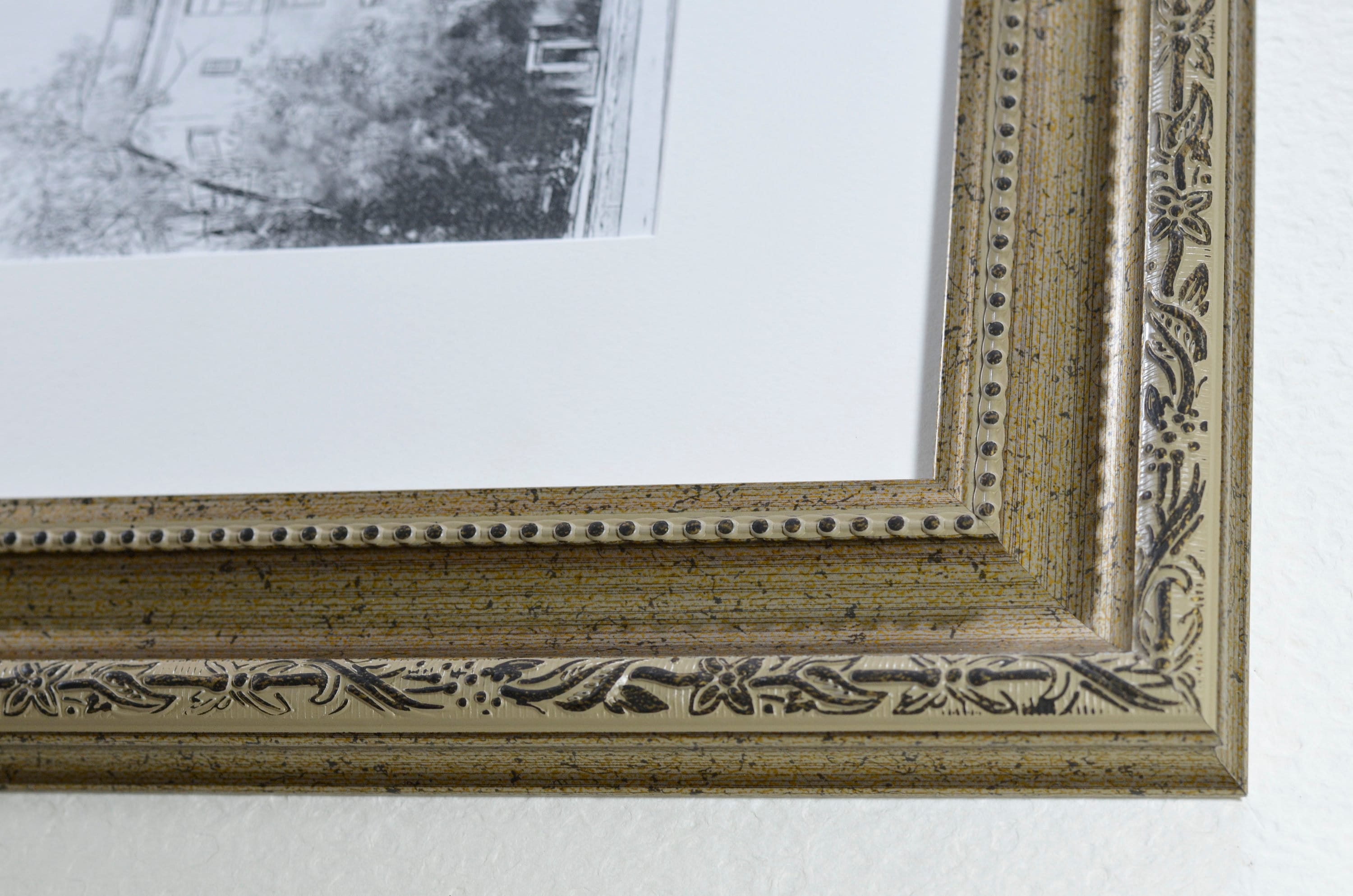 Antique style picture frame. Photo Frame. Antique Silver with Etsy