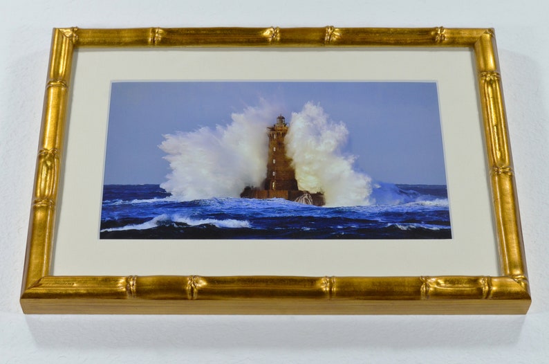 Bamboo Frame With Mat. Custom Frame and Mat Etsy