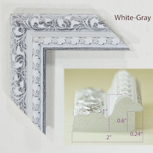 Stylish Beautiful frame Gallery Wall for Home decor Plastic wonderful frame for your picture, watercolor, photo or embroidery.