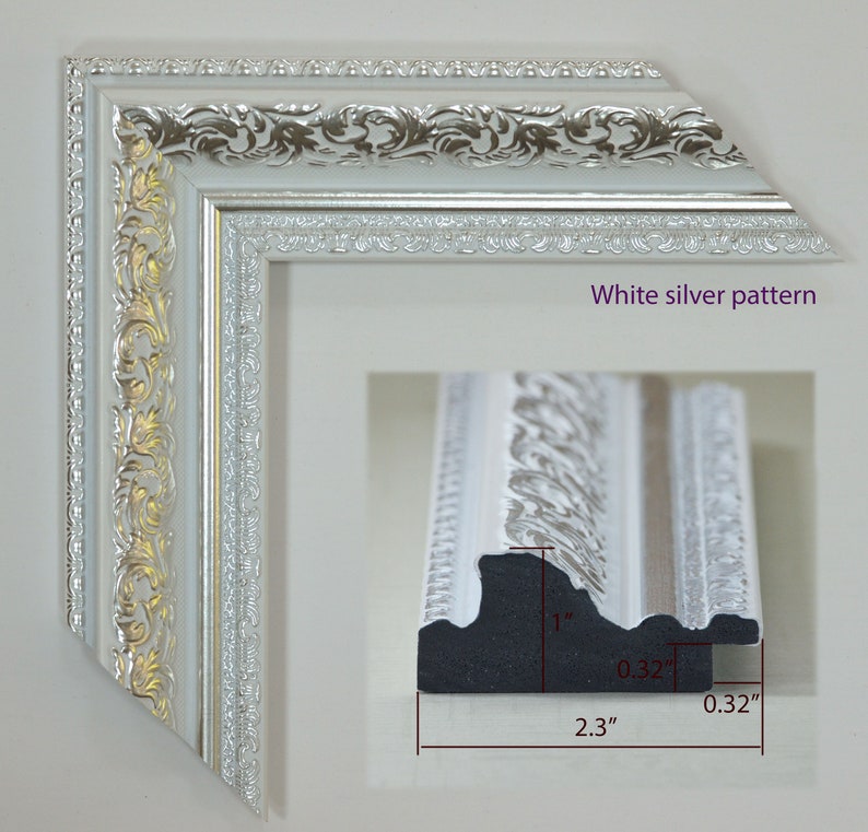 Polystyrene Picture Frame. 4x6 24x36custom Frame Etsy