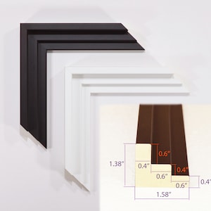 Canvas Frame. Floating Wooden Frame for Canvas.
