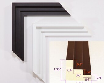 Canvas Frame. Floating Wooden Frame for Canvas.