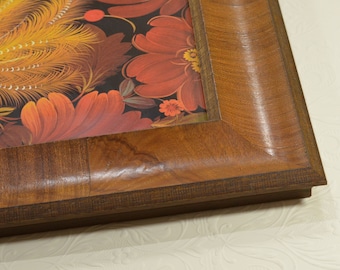 Picture Frame natural Veneered finish. Width 2.52 inches.