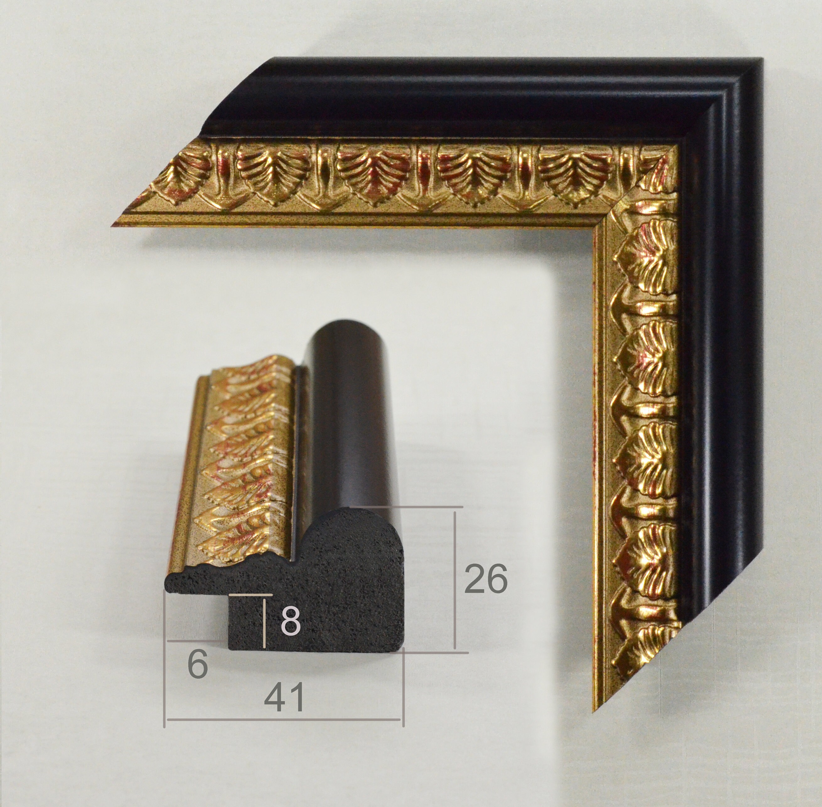 Photo, Picture Leaves Frame Design. Polystyrene Frame. - Etsy