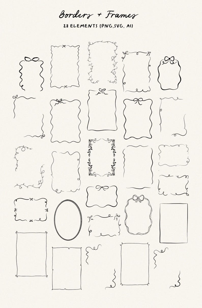 Nyckfullt jul-clipartpaket: Julillustrationer (PNG, SVG, AI) bild 8