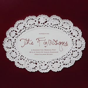 Handwritten Font, Wedding Script Font for Invitations, Whimsical Font for Canva Invitations