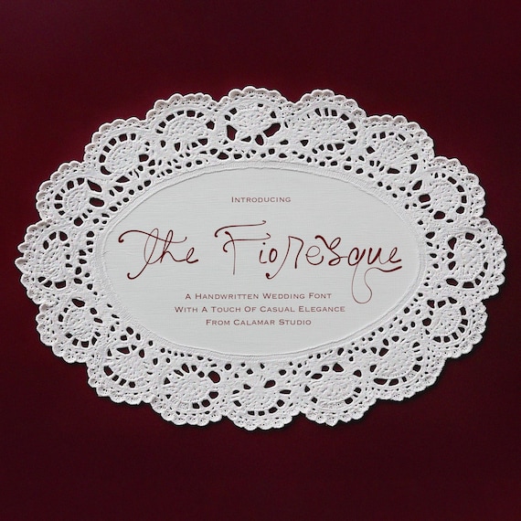 Handwritten Font, Wedding Script Font for Invitations, Whimsical Font for Canva Invitations
