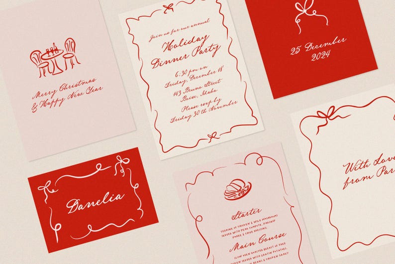 Nyckfullt jul-clipartpaket: Julillustrationer (PNG, SVG, AI) bild 9