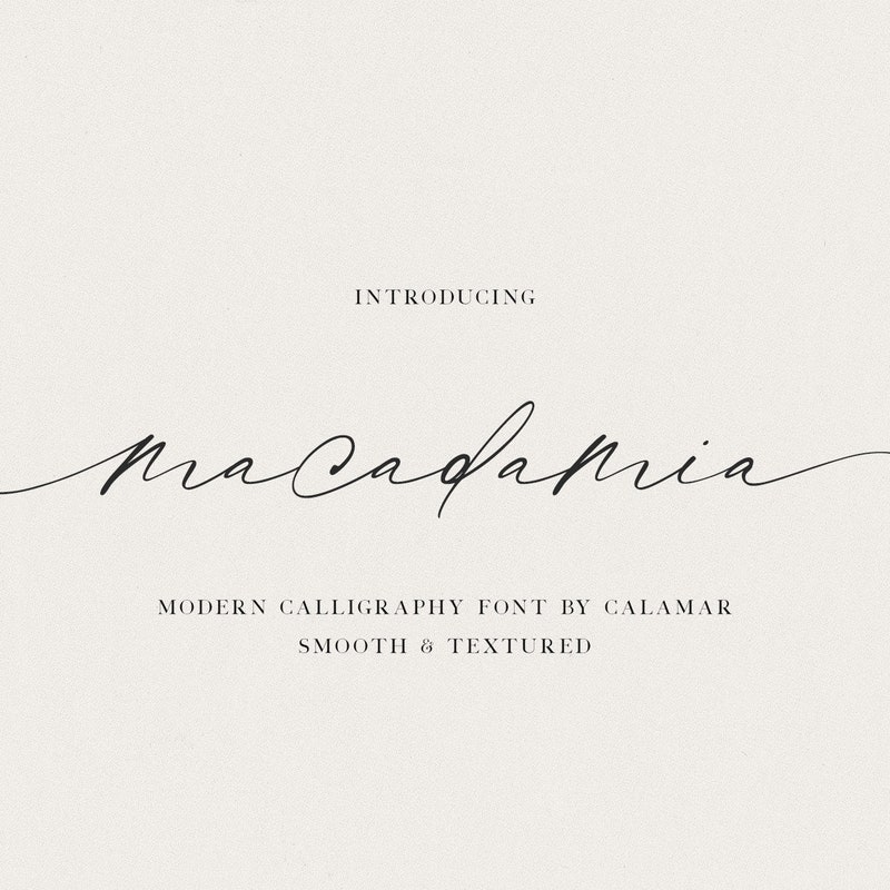 Modern Handwriting - Etsy