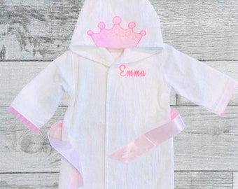 2 Toddler-16 Years Kids Robe Toddler Hooded Bathrobe Gifts for Boys Girls