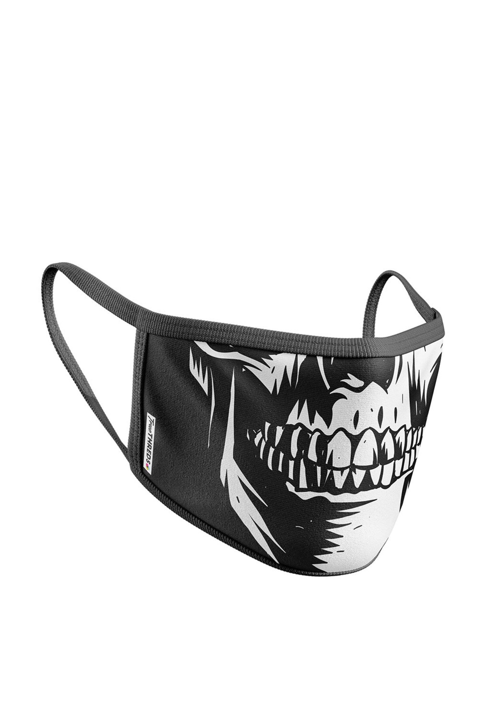 SKULL Fabric Face Mask Made in USA Reusable Maskmachine Etsy