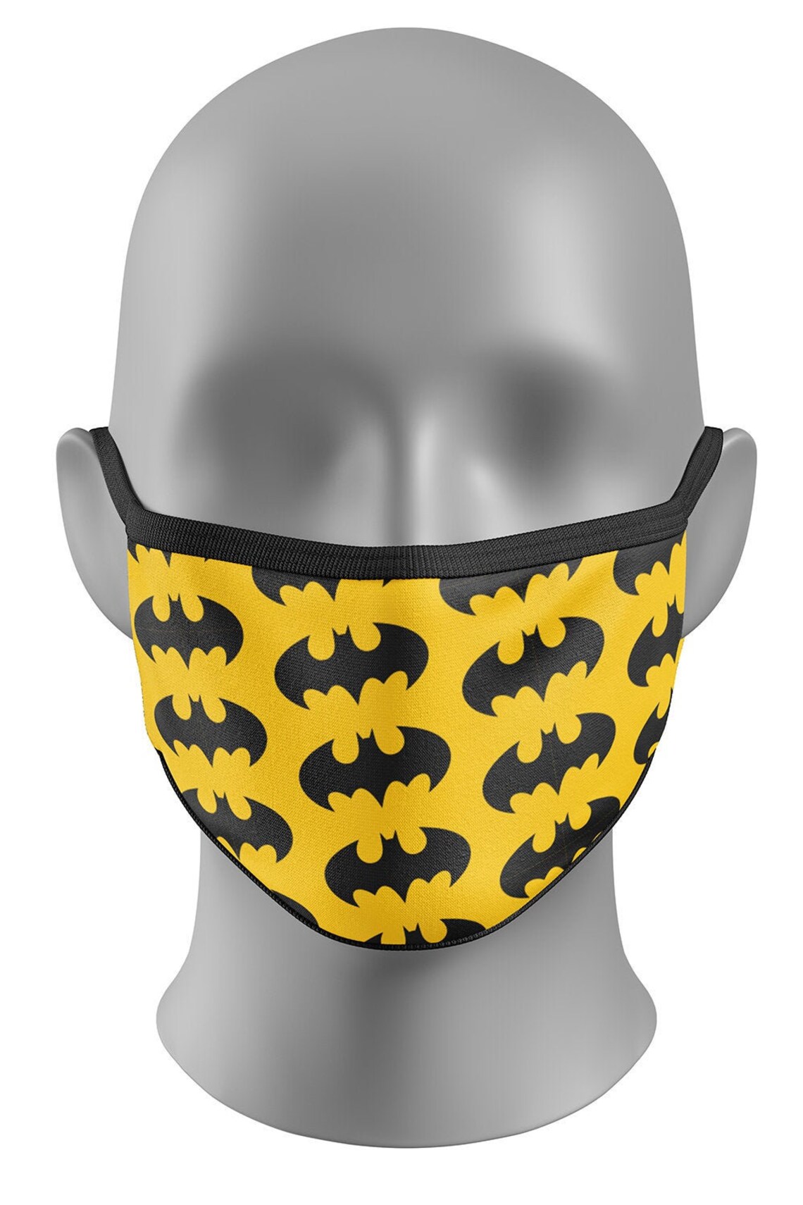 Bat Pattern Fabric Face Mask Made in USA Reusable Etsy
