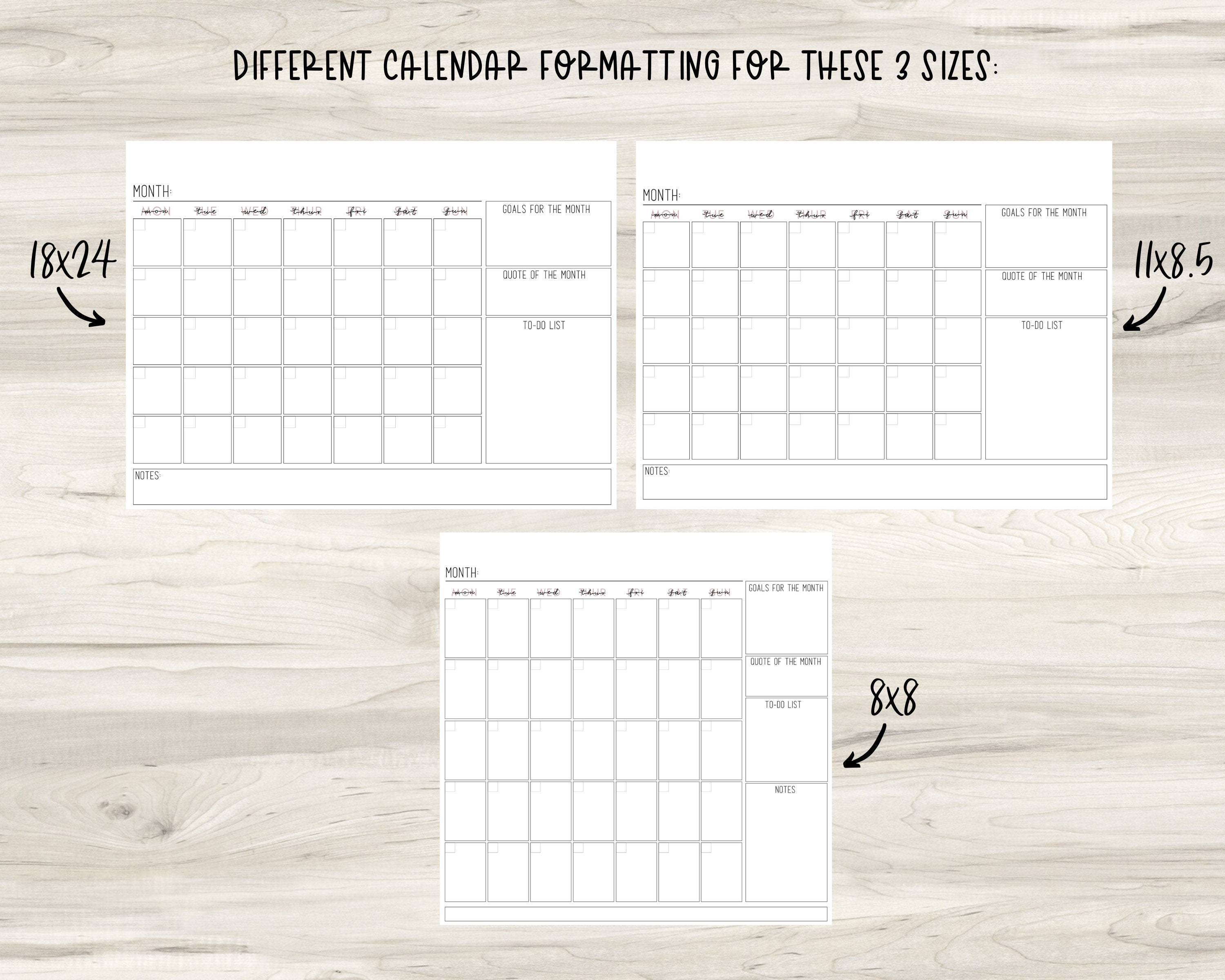 Personalized Family Calendar Digital Printable Etsy Personalized Family Calendar Digital Printable Etsy