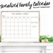 Personalized Family Calendar | Digital Printable - Etsy