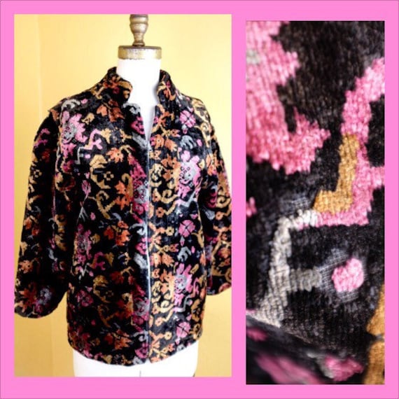 ジャケット・アウター 60s~ vintage velours jacket (Inside out) 60s~ vintage velours jacket (Inside out)