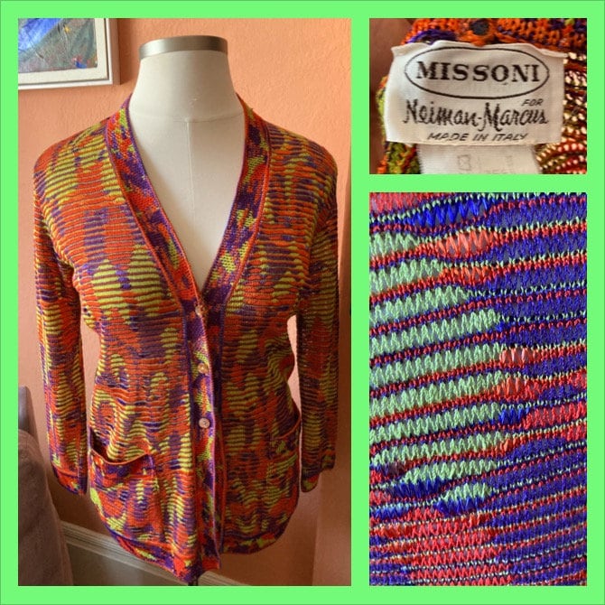 Missoni Sweater - Etsy