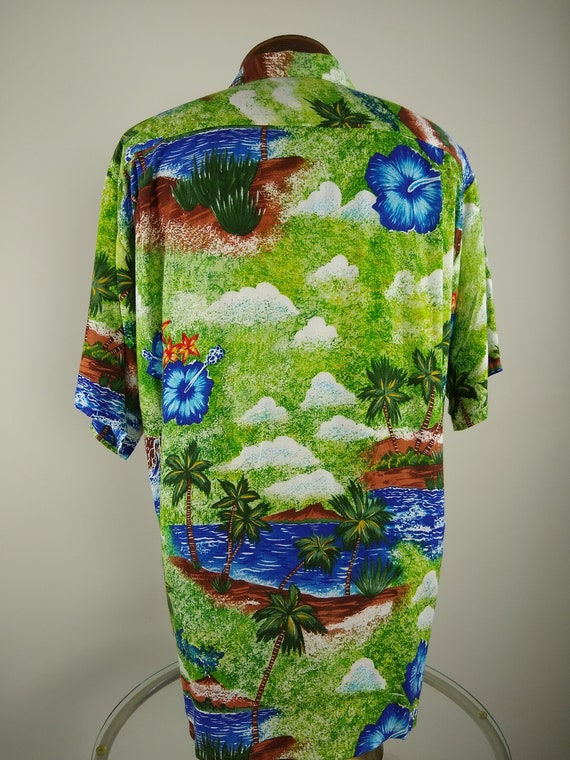 Mens 1990s Pineapple Connection Hawaiian shirt - image 2