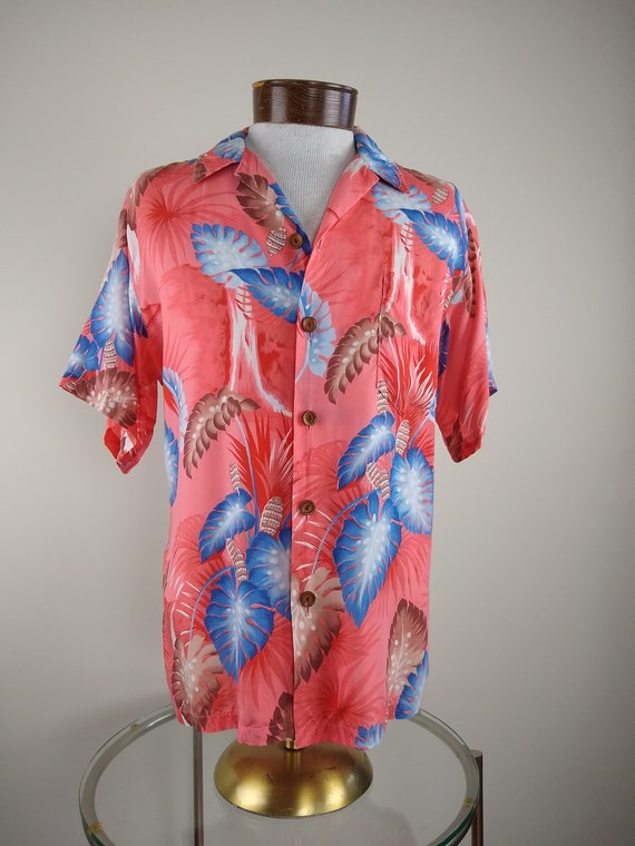 80s rayon Hawaiian shirt