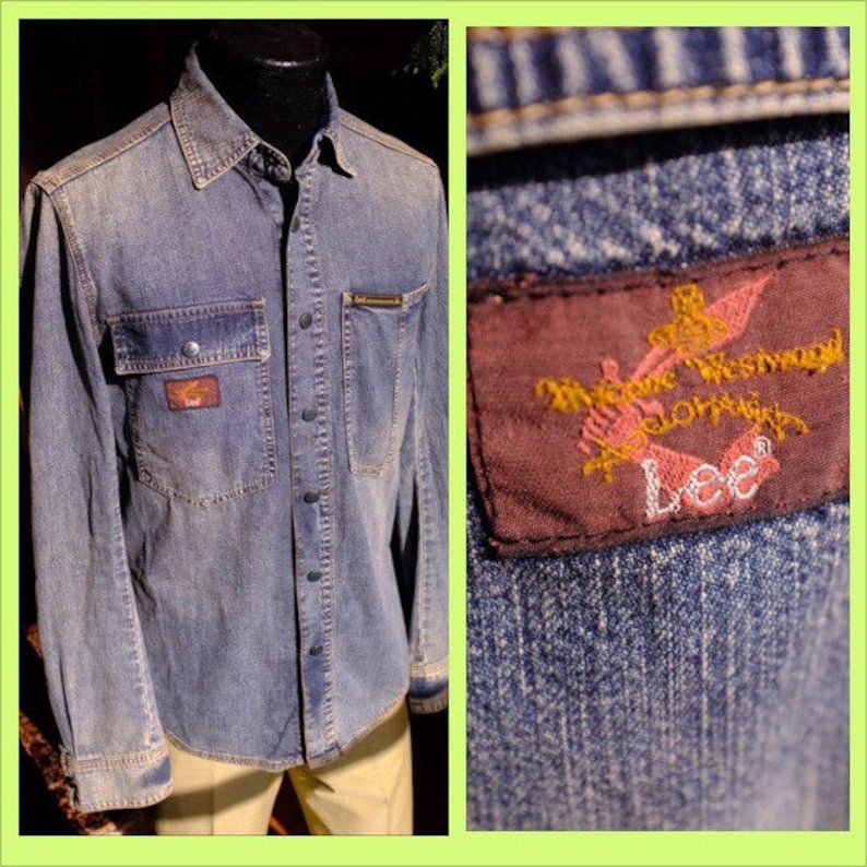 Lovely Vivienne Westwood for Lee Anglomania Denim Worker Shirt image 1
