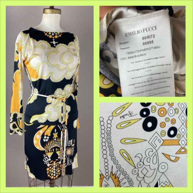 Emilio pucci silk dress outlet