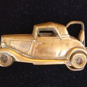 Vintage Car Belt Buckle