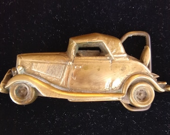 Vintage Car Belt Buckle