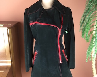 Ultra Cool 1960s/1970s Mod Suede Coat