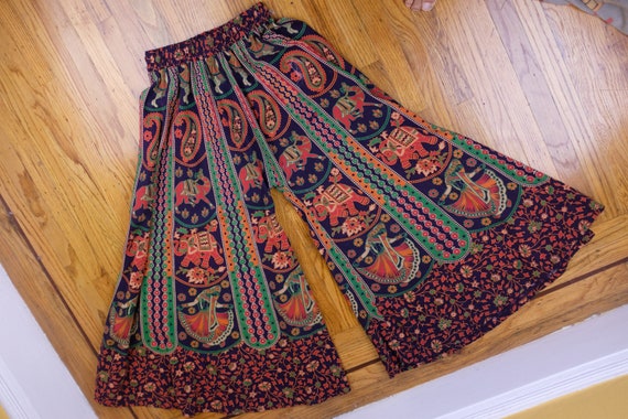 Luxurious 1960s Indian Palazzo Pants