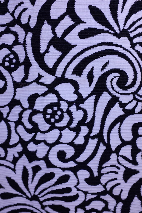 1960s B/W Mod Dress w/Matching Coat / 1960s Mod S… - image 6