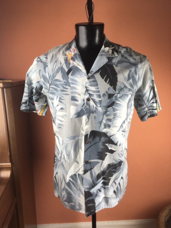 1980s Kennington Cotton Hawaiian Shirt With Brill… - image 3