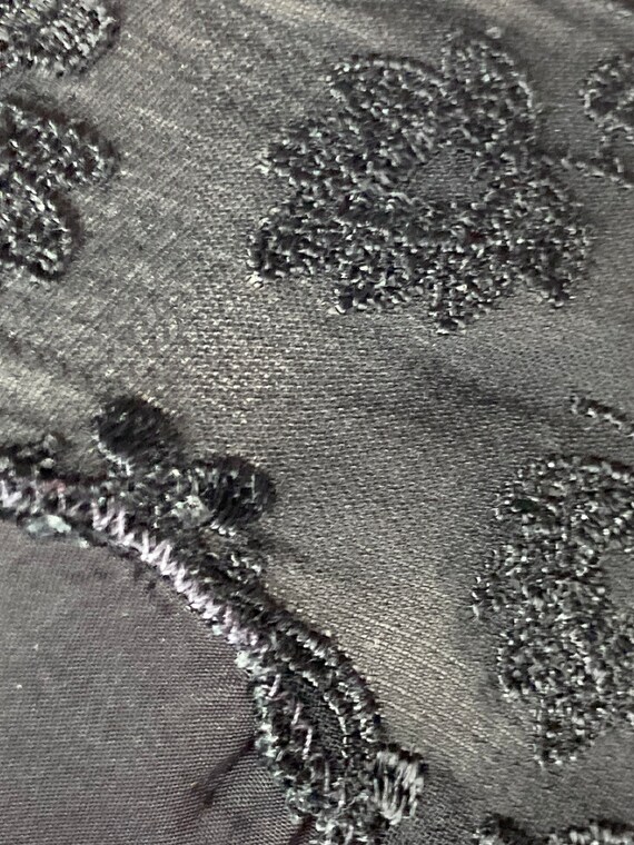 40’s Dark Silver Rayon Slip