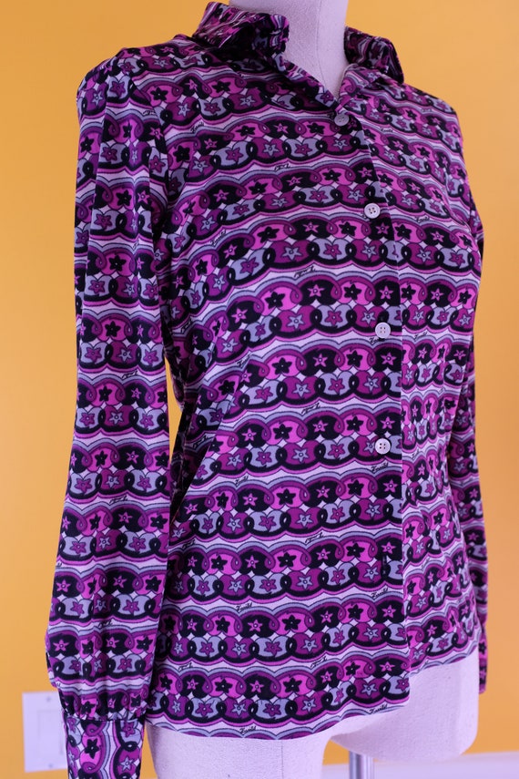 Fabulous 1960s/ 1970s Emilio Pucci Knit Polyester… - image 3