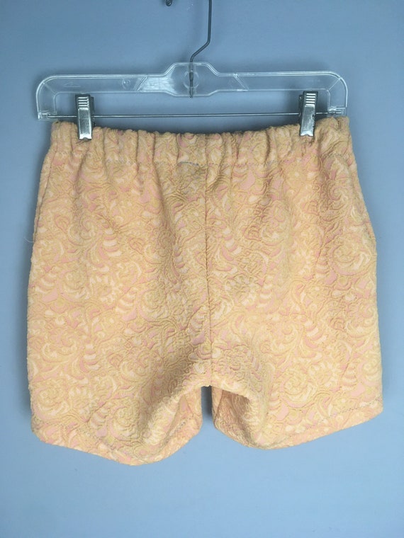 1960s Mens Doubleknit Shorts / Bathing Suit - Med… - image 10