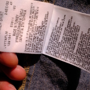 Lovely Vivienne Westwood for Lee Anglomania Denim Worker Shirt image 10