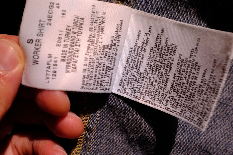 Lovely Vivienne Westwood for Lee Anglomania Denim Worker Shirt image 10