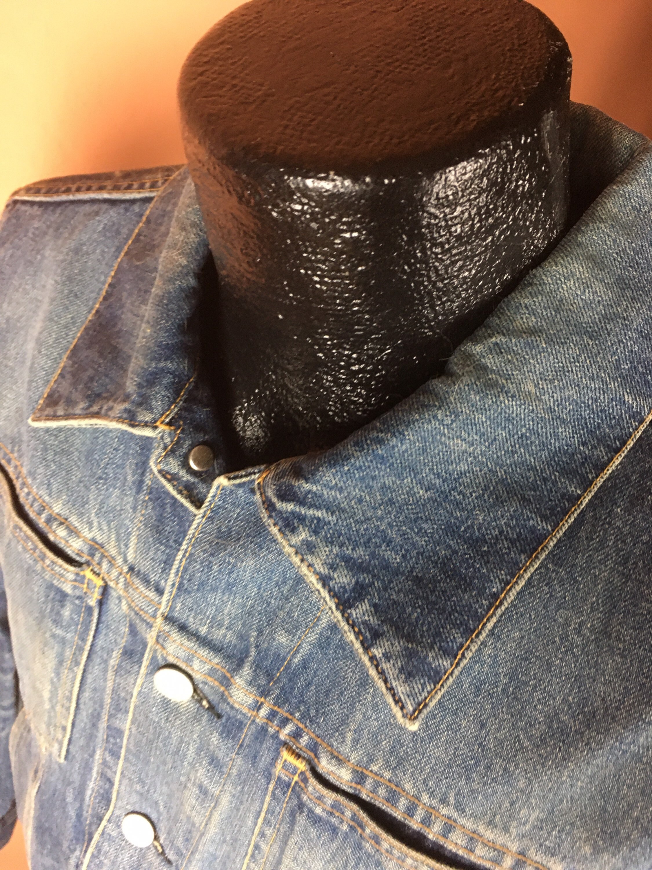 ゆみ　Vintage StitchedDenimJacket LLALAB Vintage 90s Swooplex Traditional Bomber Zipper Jacket - Etsy
