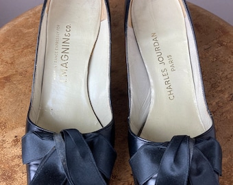 1960s Charles Jourdan “Ellie Racing” Shoes with Original Box