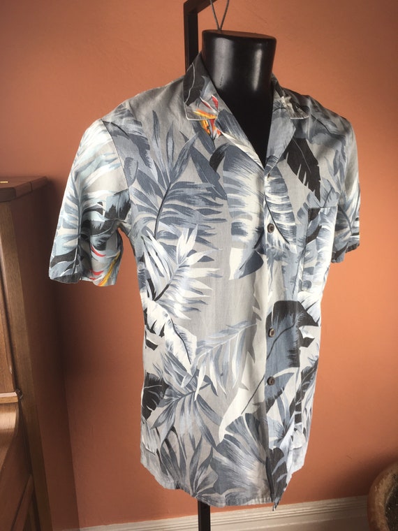 1980s Kennington Cotton Hawaiian Shirt With Brill… - image 4