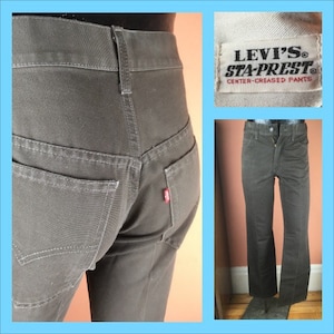 1990s Levis Sta-Prest Pants - Made in Italy - 28/32