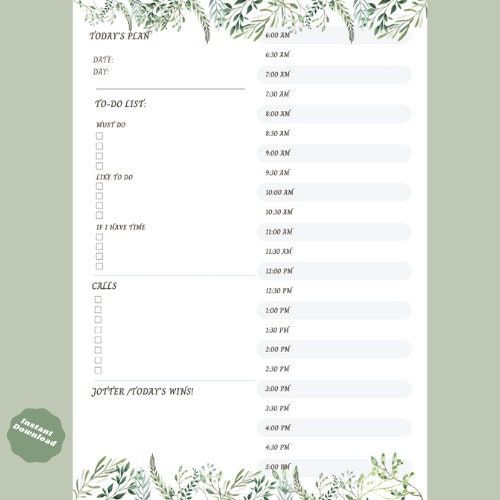 Planner Bundle, Printable Planner Bundle ,daily, Weekly, Project and to ...