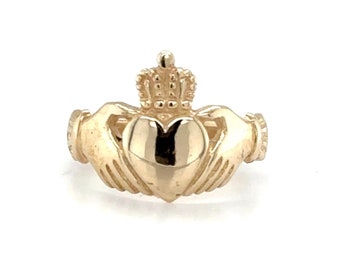 Gold Claddagh Ring - 9ct