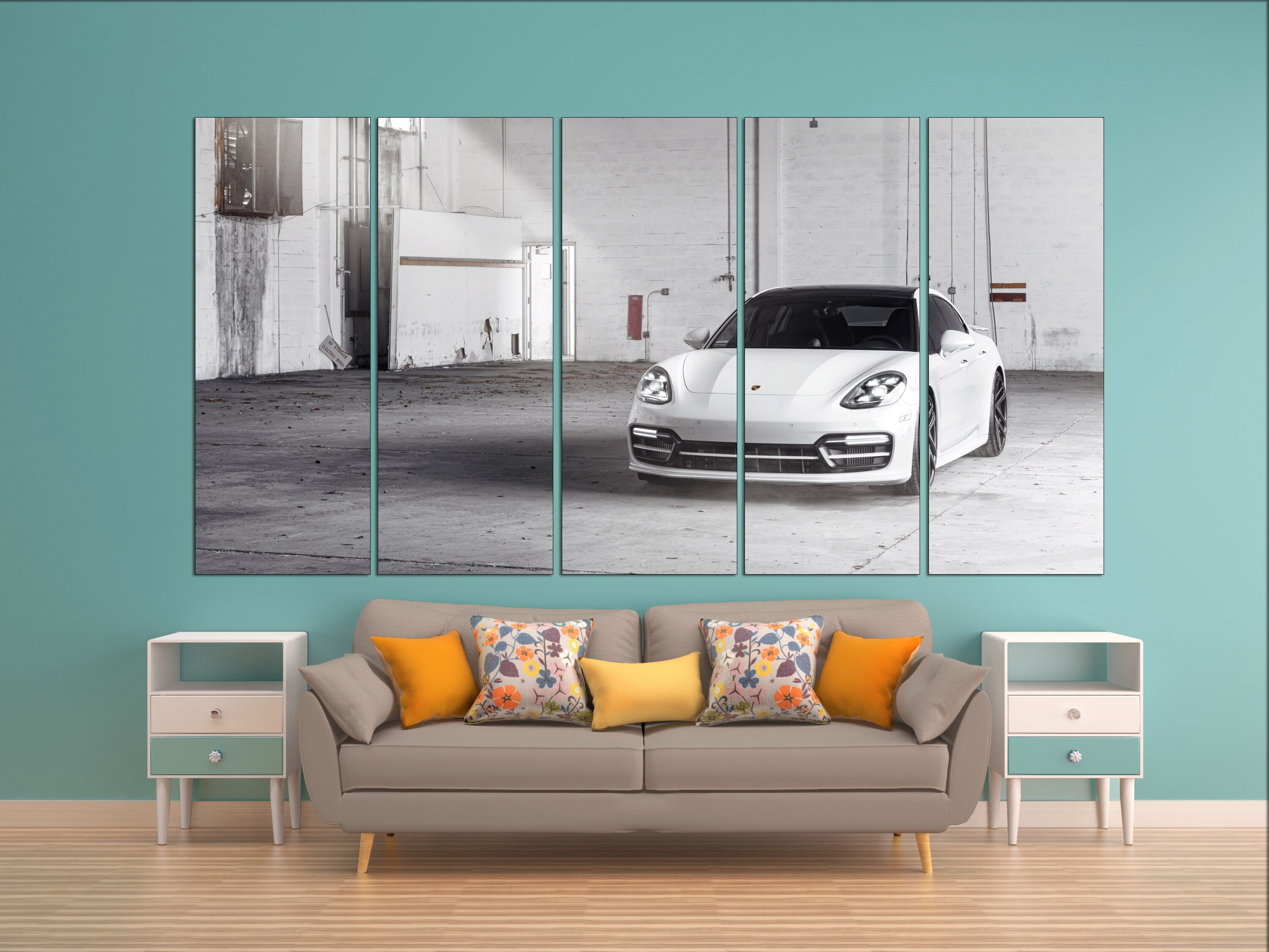 Porsche Panamera Turbo Druck Wand-Dekor Porsche Panamera | Etsy