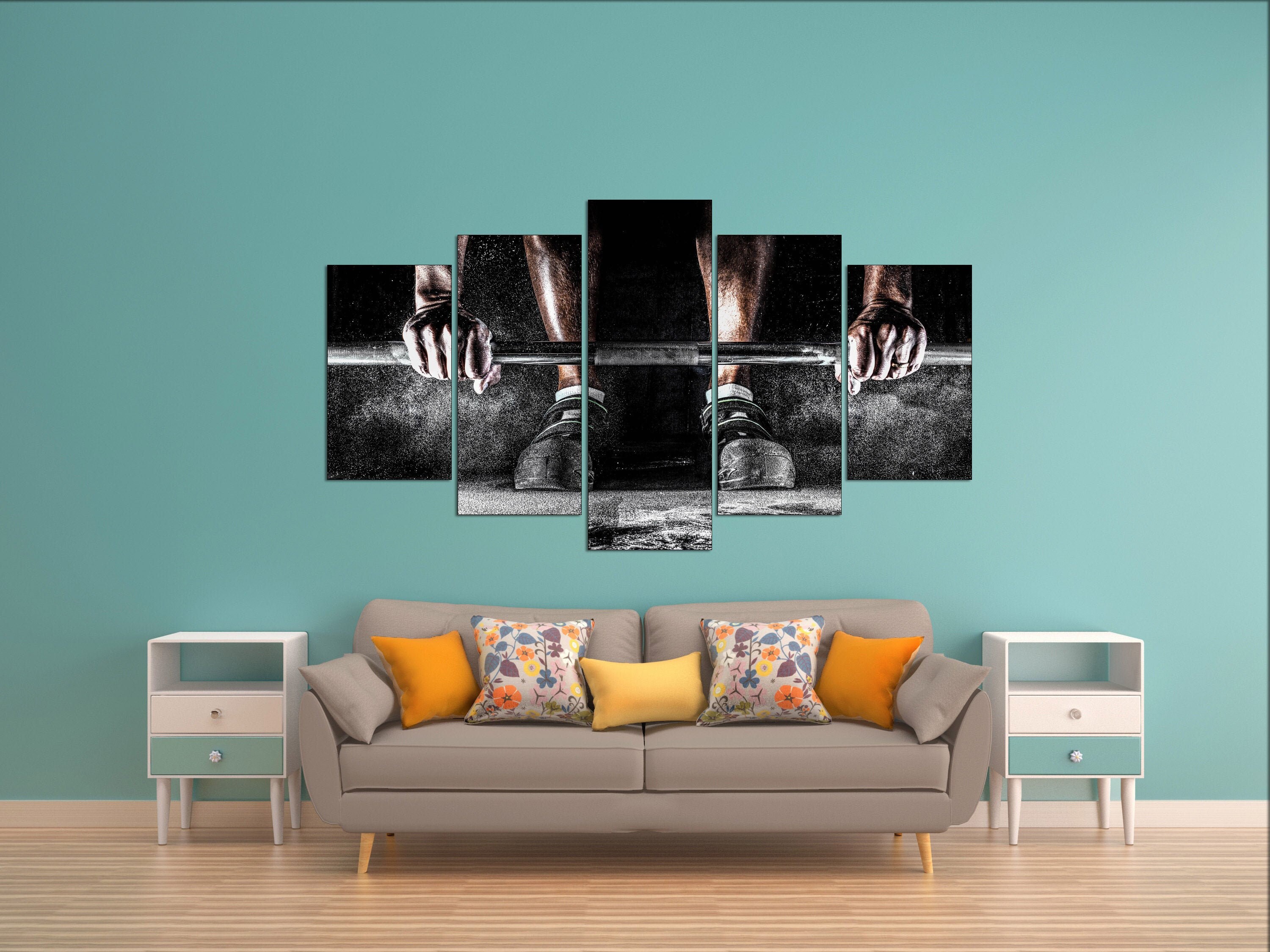 Athletic Beauty Canvas Art - pwrputr