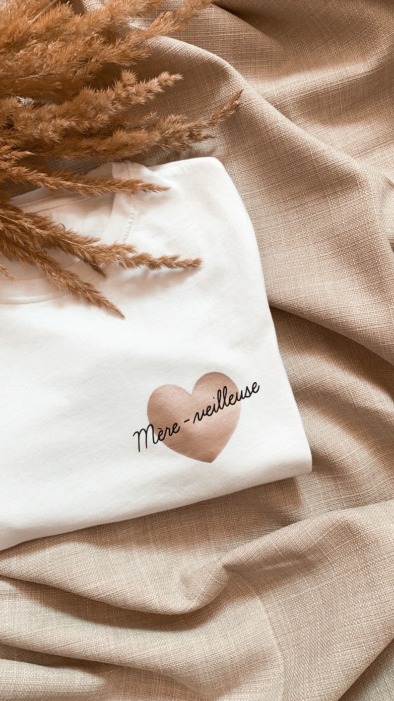 TheFrenchAtelieer – T-shirt fête des mères – Mère Veilleuse TheFrenchAtelieer – T-shirt fête des mères – Mère Veilleuse