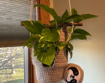 Sloth plant hanger