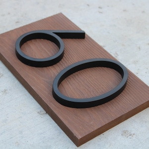 Address Numbers for House, House Numbers, Address Sign, House Number Plaque, Modern Address Sign, Vertical or Horizontal