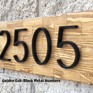 Address Plaque Horizontal, Number Sign, Address Numbers, Address Sign, House Number Plaque, House Number Sign, House Numbers, House Sign