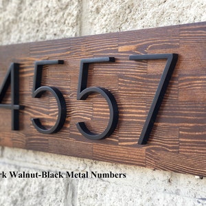 Address Plaque Horizontal, Number Sign, Address Numbers, Address Sign, House Number Plaque, House Number Sign, House Numbers, House Sign