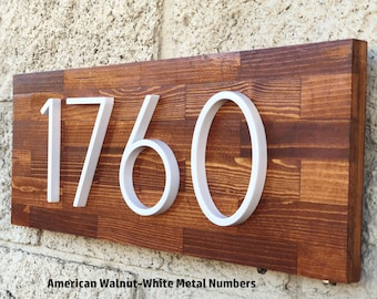 Address Plaque Horizontal, Number Sign, Address Numbers, Address Sign, House Number Plaque, House Number Sign, House Numbers, House Sign